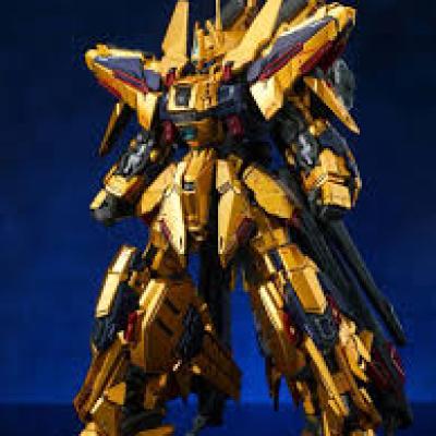 神馬模型 黃金武士 全武裝形態 合金骨架 拼裝模型