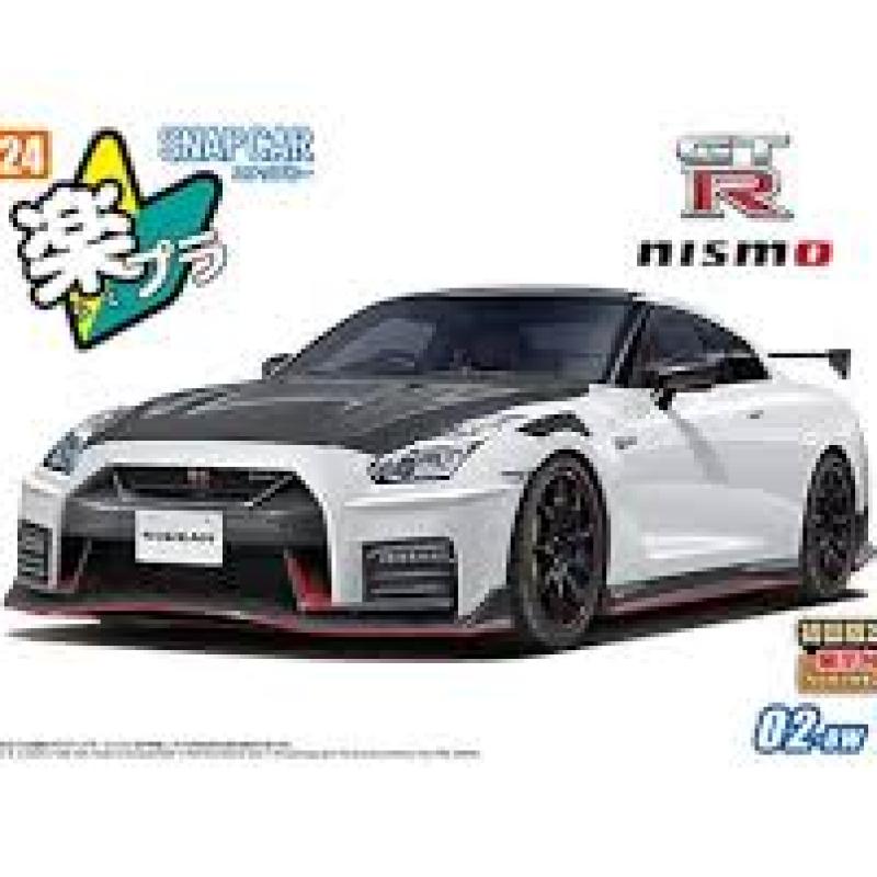 Aoshima 1/24 R35 Nissan GT-R NISMO Special edition 2022 Brilliant White Pearl