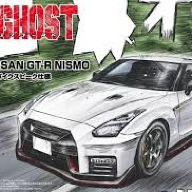 Aoshima 06785 Aiba Shun R35 Nissan GT-R Nismo Comics Vol.1 Odawara Pikes Peak Ver. 1/24 Model