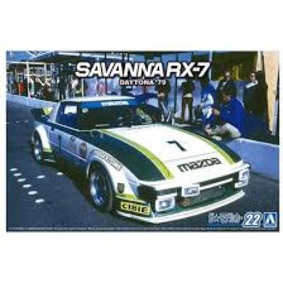 Aoshima 1/24 Mazda SA22C RX-7 Daytona '79