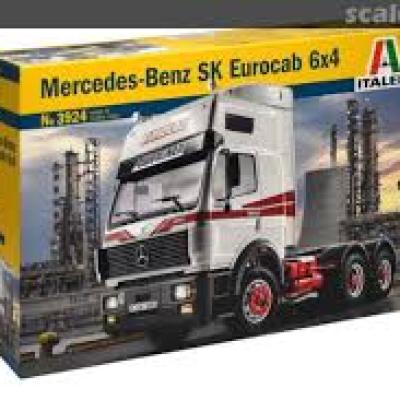Mercedes Benz SK Eurocab 6x4, Italeri 3924