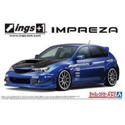 Aoshima 1/24 ings GRB IMPREZA WRX STI '07（SUBARU）