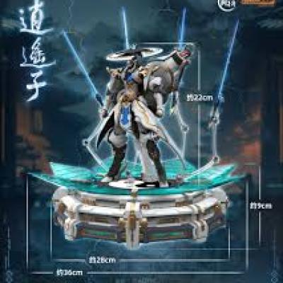 SUNDAY HOBBY - 銘匠傳 逍遥子 合金成品骨架 塑料拼装模型