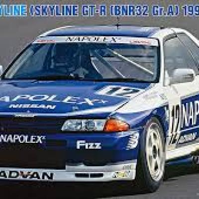 Hasegawa 1/24 Napolex Skyline (Skyline GT-R BNR32 Gr.A Spec. 1991 InterTEC) Plastic Model Kit 20780