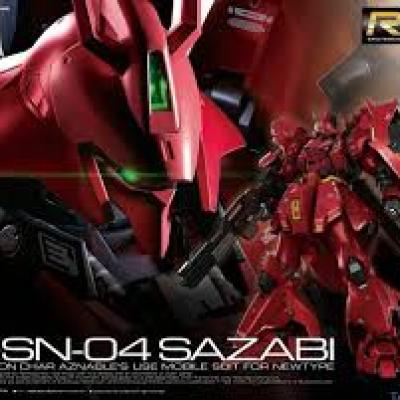 Bandai RG29(5061605) 1/144 MSN-04 Sazabi