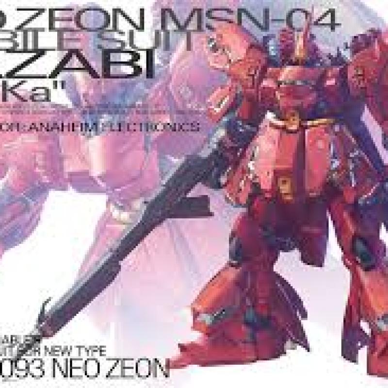 Bandai 1/100 MG MSN-04 沙煞比 Ver. KA 5055457