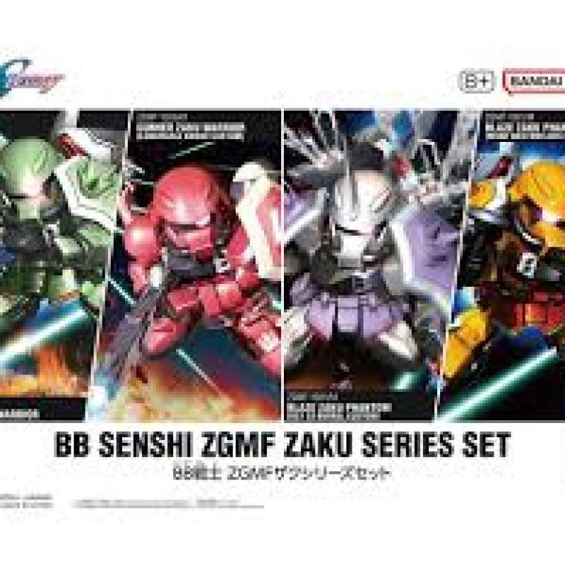 BB Warrior ZGMF Zaku series set 5067454