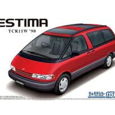 Aoshima 1/24 豐田 Toyota TCR11W Estima Twin Moon Roof 90 05753