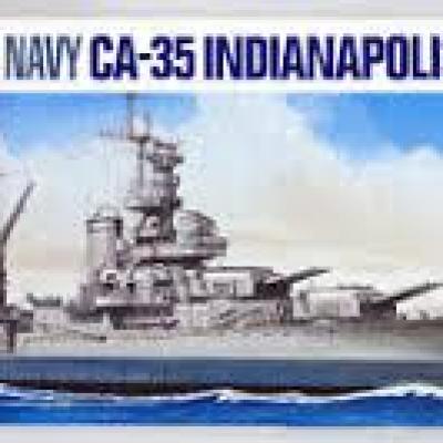 Tamiya31804  1/700 Waterline Indianapolis