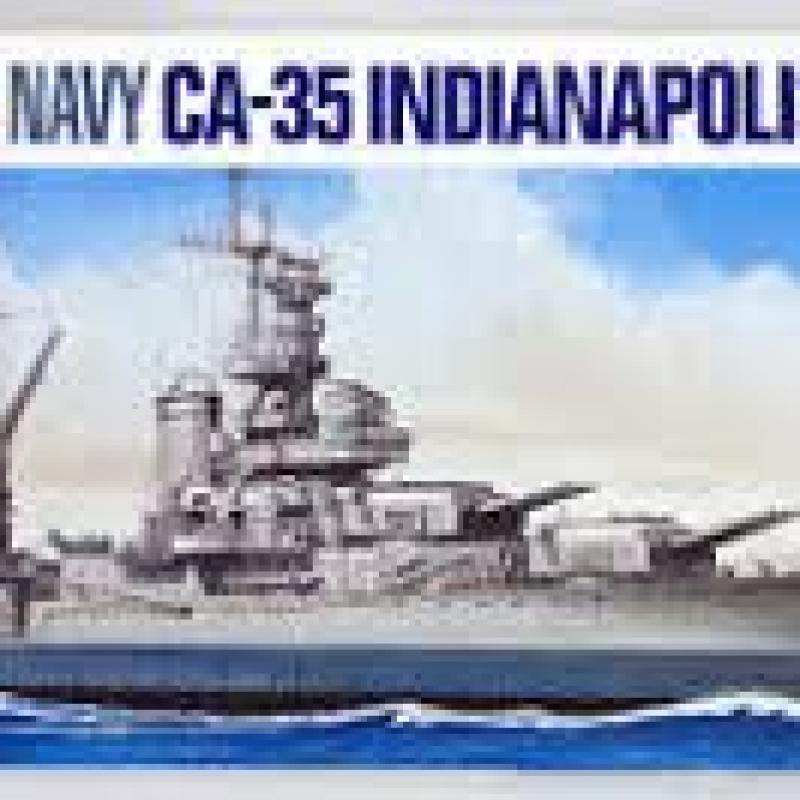 Tamiya31804  1/700 Waterline Indianapolis