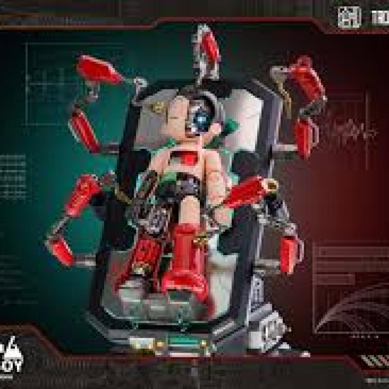 創模玩 SIMPLE LEVEL系列 鐵臂阿童木 拼裝模型 DX