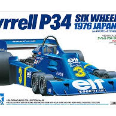 Tamiya 20058 1/20 Tyrrell P34 1976 Japan GP w/PE