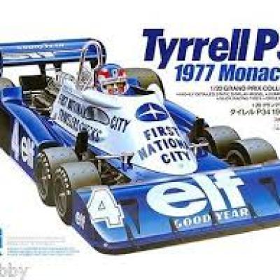 Tamiya 20053 1/20 Tyrrell P34 1977 Manaco GP