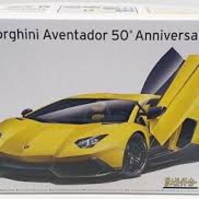 Aoshima 1/24 林寶堅尼 Aventador 50周年紀念版模型