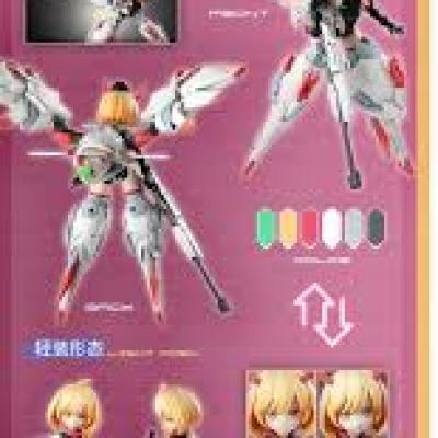 火鳥玩具× #和模線聯合出品#全職姬甲系列拼裝可動機娘第一彈