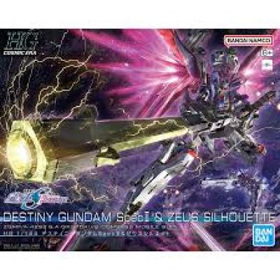 Bandai 5067428 Destiny Gundam Spec II & Zeus Silhouette