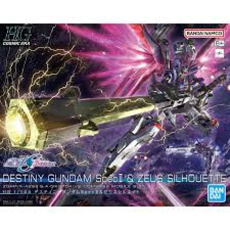 Bandai 5067428 Destiny Gundam Spec II & Zeus Silhouette