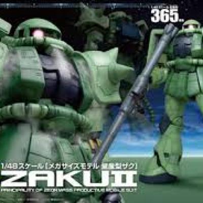 1/48 Mega Size Model MS-06 Mass Production Zaku Mobile Suit Gundam 5060680