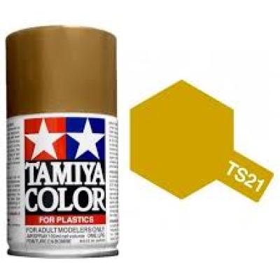 Tamiya 85021 Tamiya Color Spray TS-21 Gold