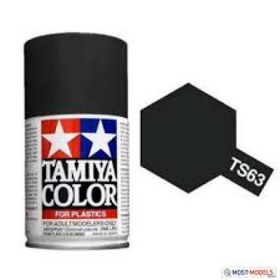 Tamiya 85063 Tamiya Color Spray TS-63 NATO Black