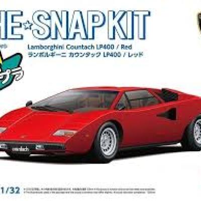 Lamborghini Countach LP400(Red) 06533 1/32