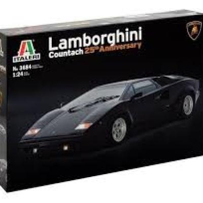 Italeri  IT-3684S 1/24 Lamborghini Countach 25th Ann