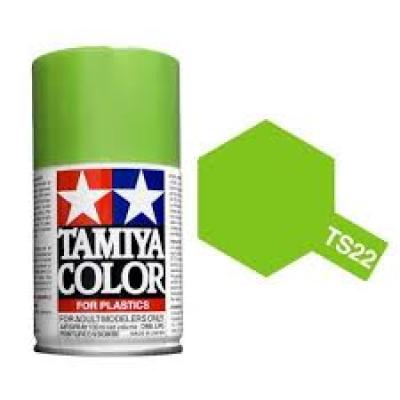 Tamiya 85022 Tamiya Color Spray TS-22 Light Green