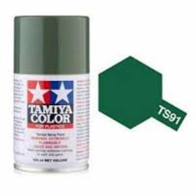 Tamiya 85091 Tamiya Color Spray TS-91 Dark Green (JGSDF)