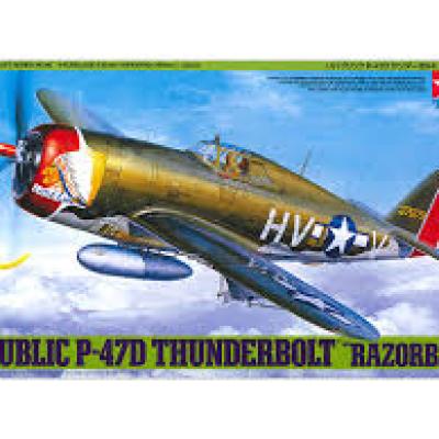 Tamiya 61086 P-47D Thunderbolt “Razorback"