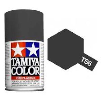 Tamiya 85006 Tamiya Color Spray TS-6 Matt Black