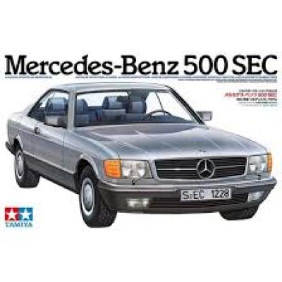Tamiya 1/24 Sports Car Series 平治 Mercedes-Benz 500 SEC Scale Model Kit
