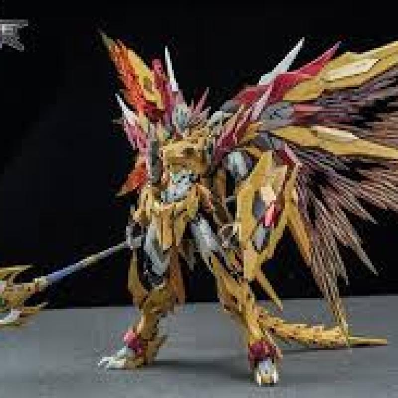 摩動核 MNP-XH01 白起 合金骨架 可變形 組裝模型