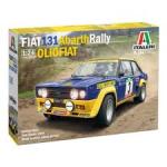 Italeri IT-3667S 1/24 Fiat 131 Abarth Rally OLIO Fiat
