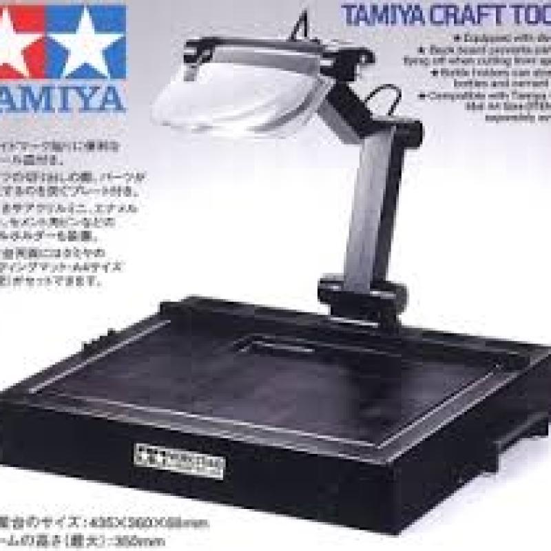 Tamiya 74064 Work Stand w/Magnifying Lens