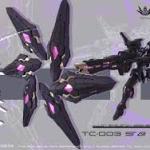 鐵創模型 星墜 1/100合金骨架組裝模型