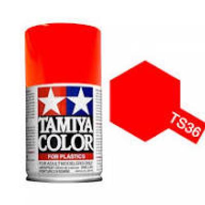 Tamiya 85036 Tamiya Color Spray TS-36 Fluorescent Red