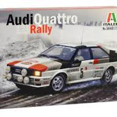 Italeri IT-3642S 1/24 Audi Quattro Rally