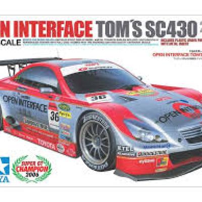 Tamiya  24293 1/24 Open Interface Tom`s SC430