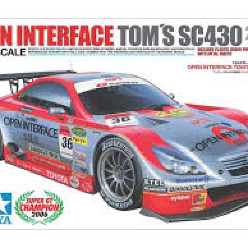 Tamiya  24293 1/24 Open Interface Tom`s SC430