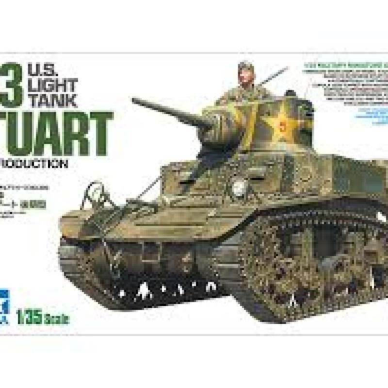 Tamiya 35360 1/35 M3 Stuart Late Production