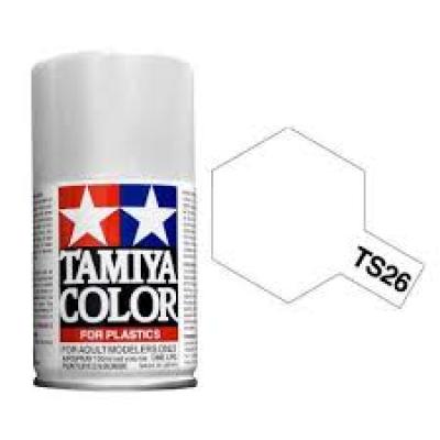 Tamiya 85026 Tamiya Color Spray TS-26 Pure White