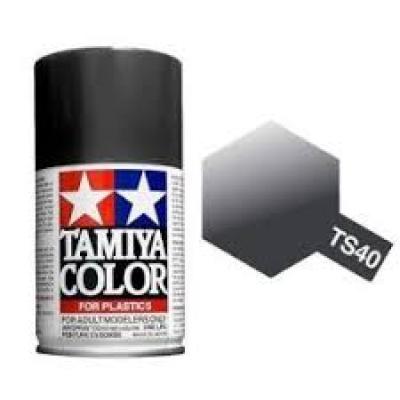 Tamiya 85040 Tamiya Color Spray TS-40 Metallic Black