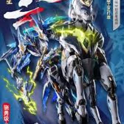 Motor Nuclear 摩動核 MG 1/100 星甲魂將傳 MNP-XH05 天佑星 龍膽虎將 趙雲 玉蘭白龍駒 趙雲連馬 合金骨架 拼裝模型