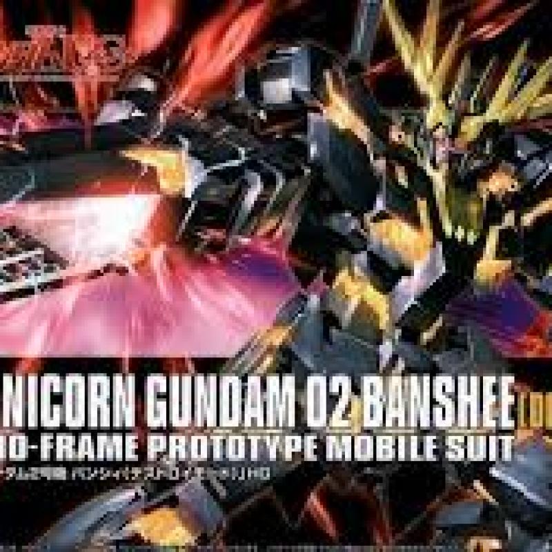 Bandai 1/144 HGUC 134 RX-0 Unicorn Gundam 02 Banshee Destroy Mode 5057983