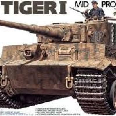 Tamiya 35194 1/35 Model Kit WWII German Panzer VI Tiger I Ausf.E Mid Production