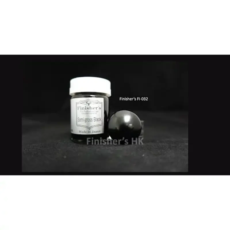 日本 Finisher's FI-032 Semi-gross Black 半光澤