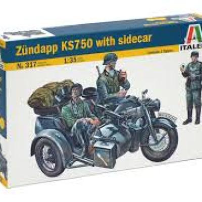 Italeri IT-0317S 1/35 Zundapp KS750