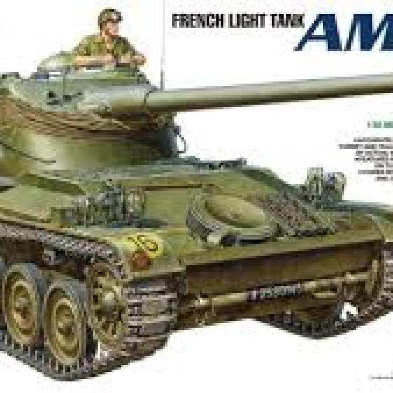 Tamiya 35349 1/35 French Light Tank AMX-13