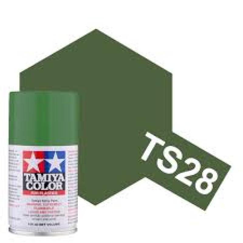 Tamiya 85028 Tamiya Color Spray TS-28 Olive Drab 2