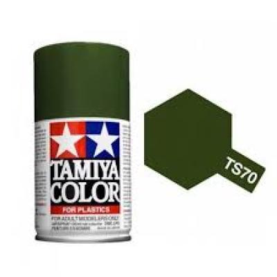 Tamiya 85070 Tamiya Color Spray TS-70 Olive Drab (JGSDF)